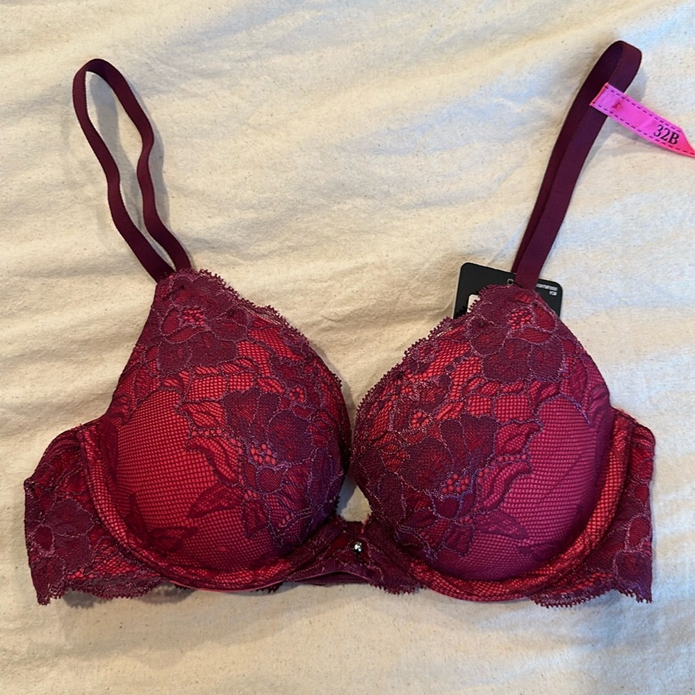 Maidenform plunge push up bra